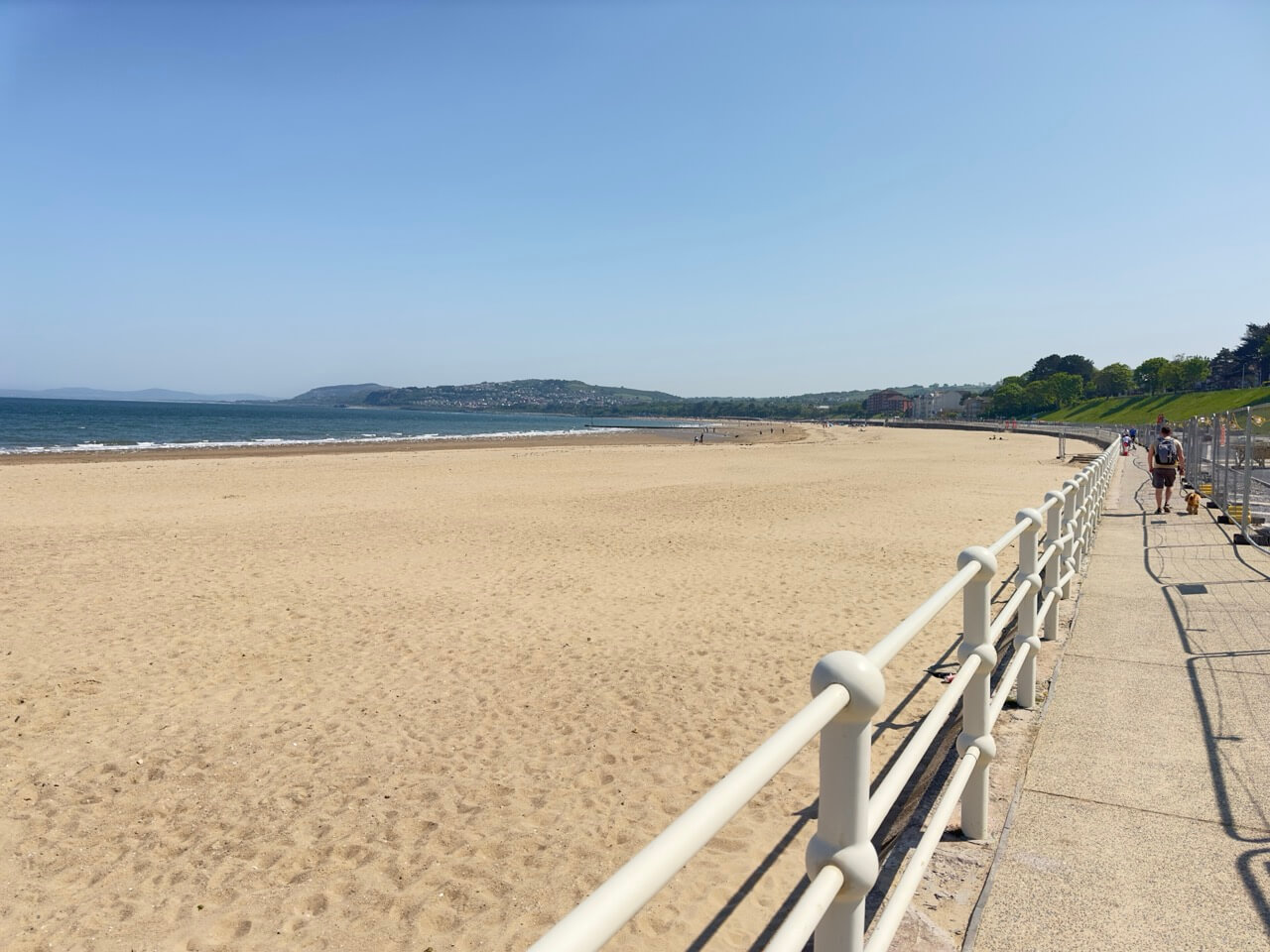 Beach on a summer day