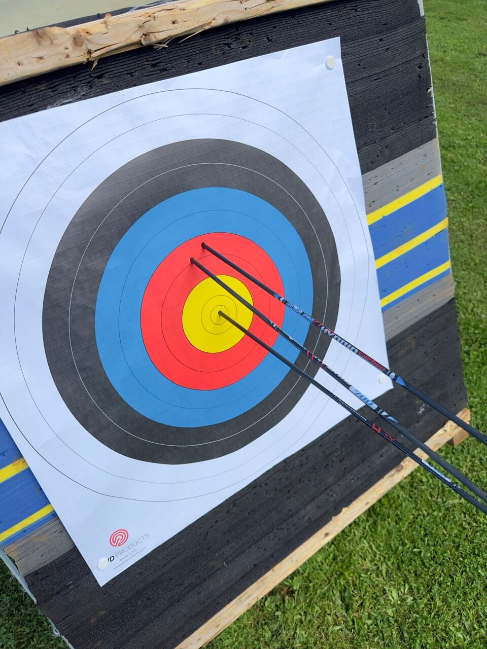 30 meter arrow shot — all arrows in the red